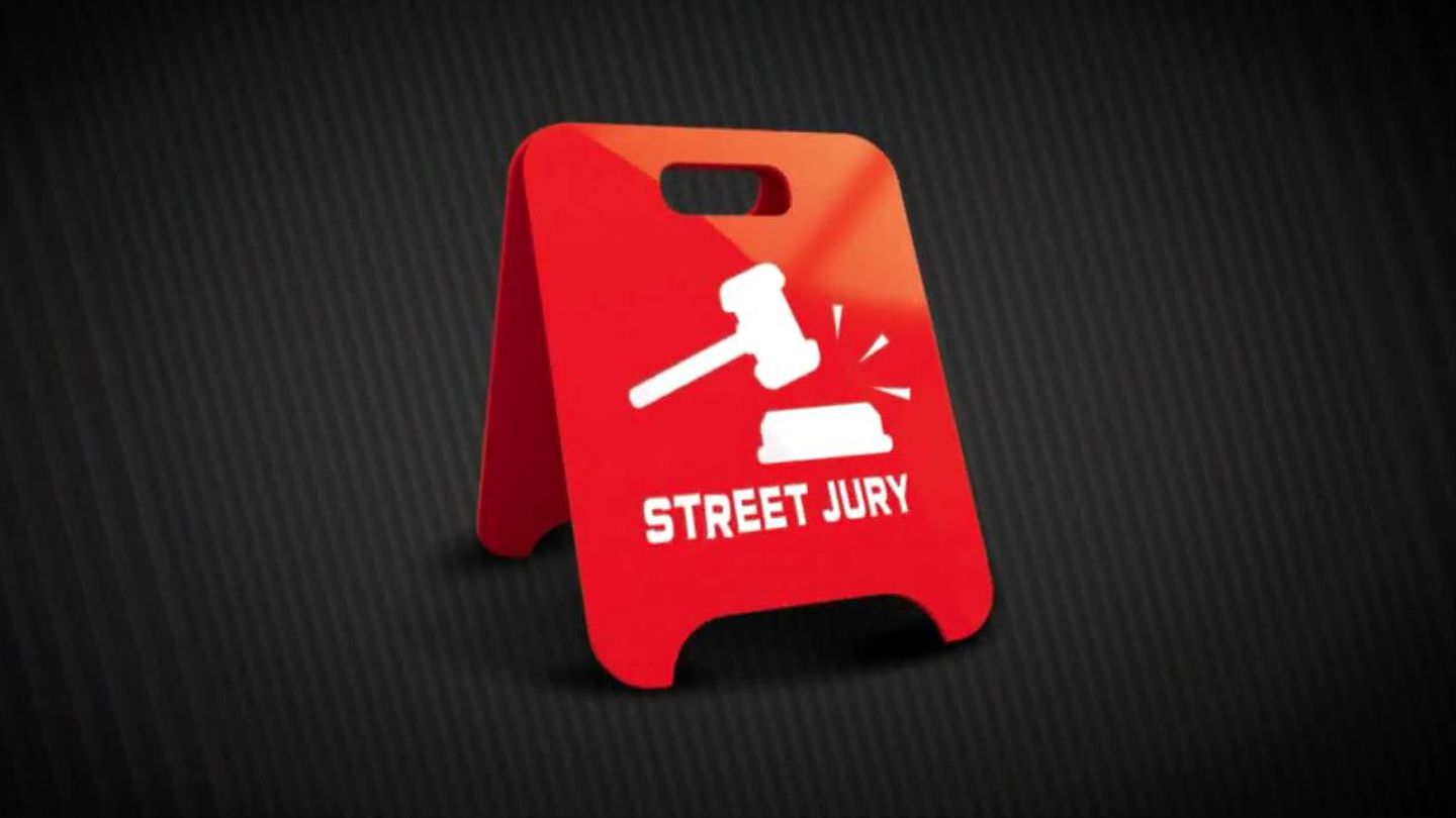 Logotipo de 'Street Jury'.