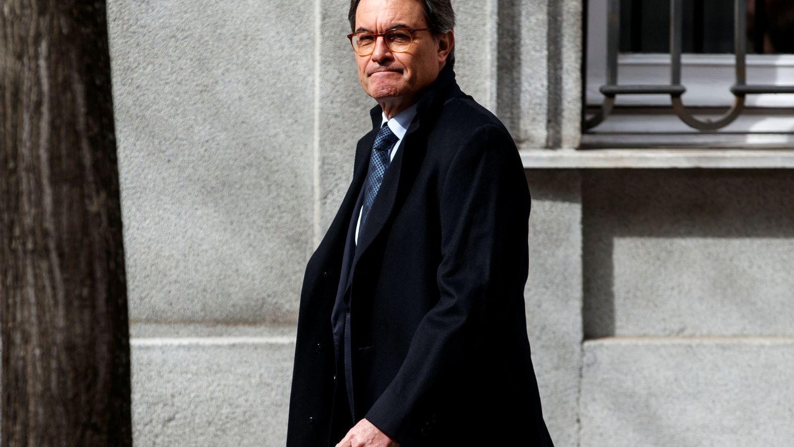 Foto: Artur Mas, en el Supremo. (Reuters)