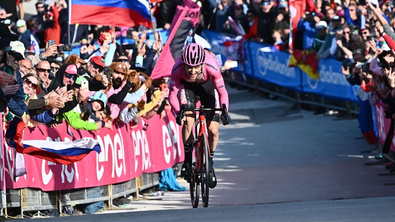 Foto: Etapa 21 del Giro de Italia | EFE EPA LUCA ZENNARO 