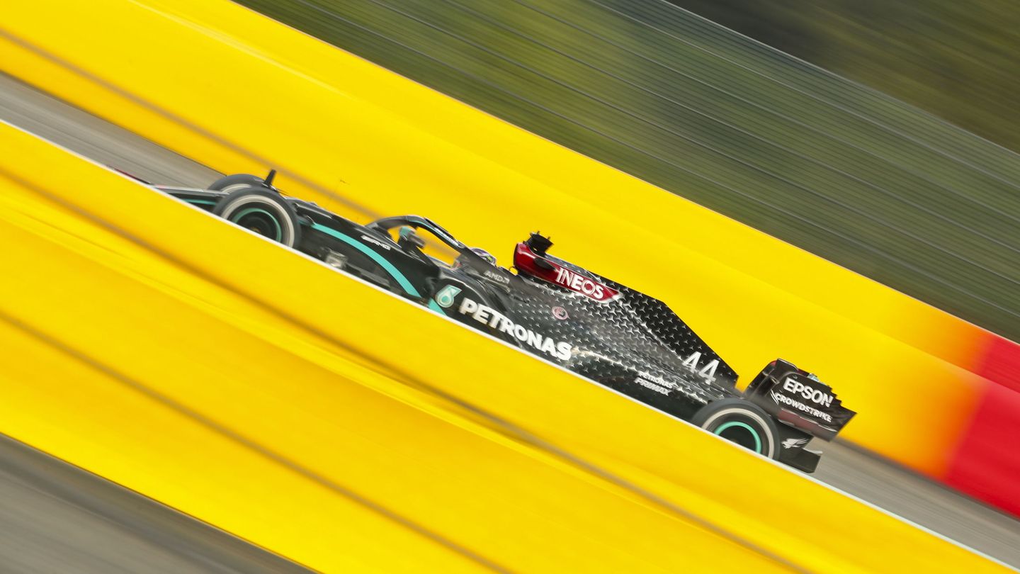 Lewis Hamilton disfruta de un estilo de pilotaje que combina velocidad con cuidado del neumático (EFE)