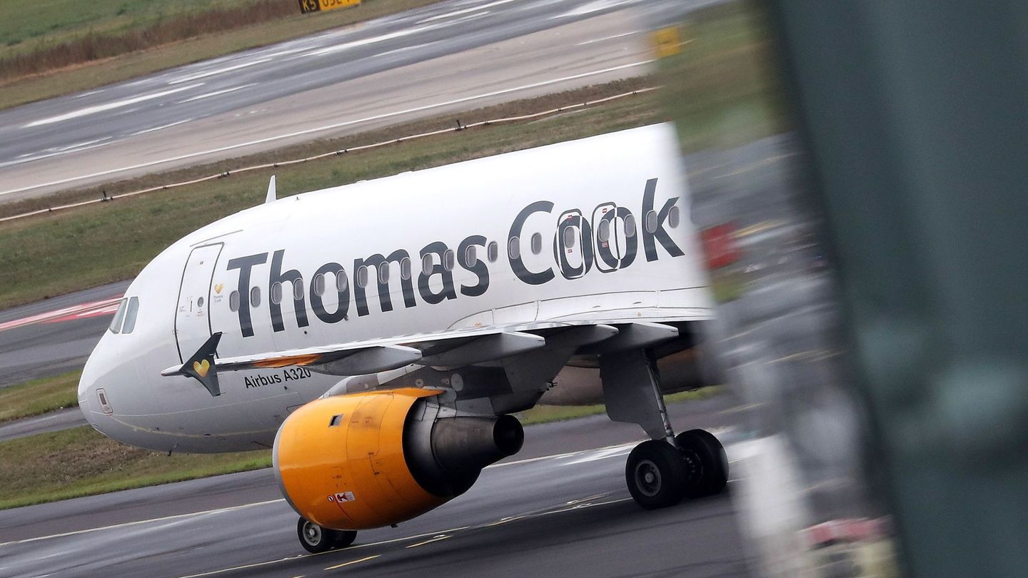 Un avión de Thomas Cook. (EFE)
