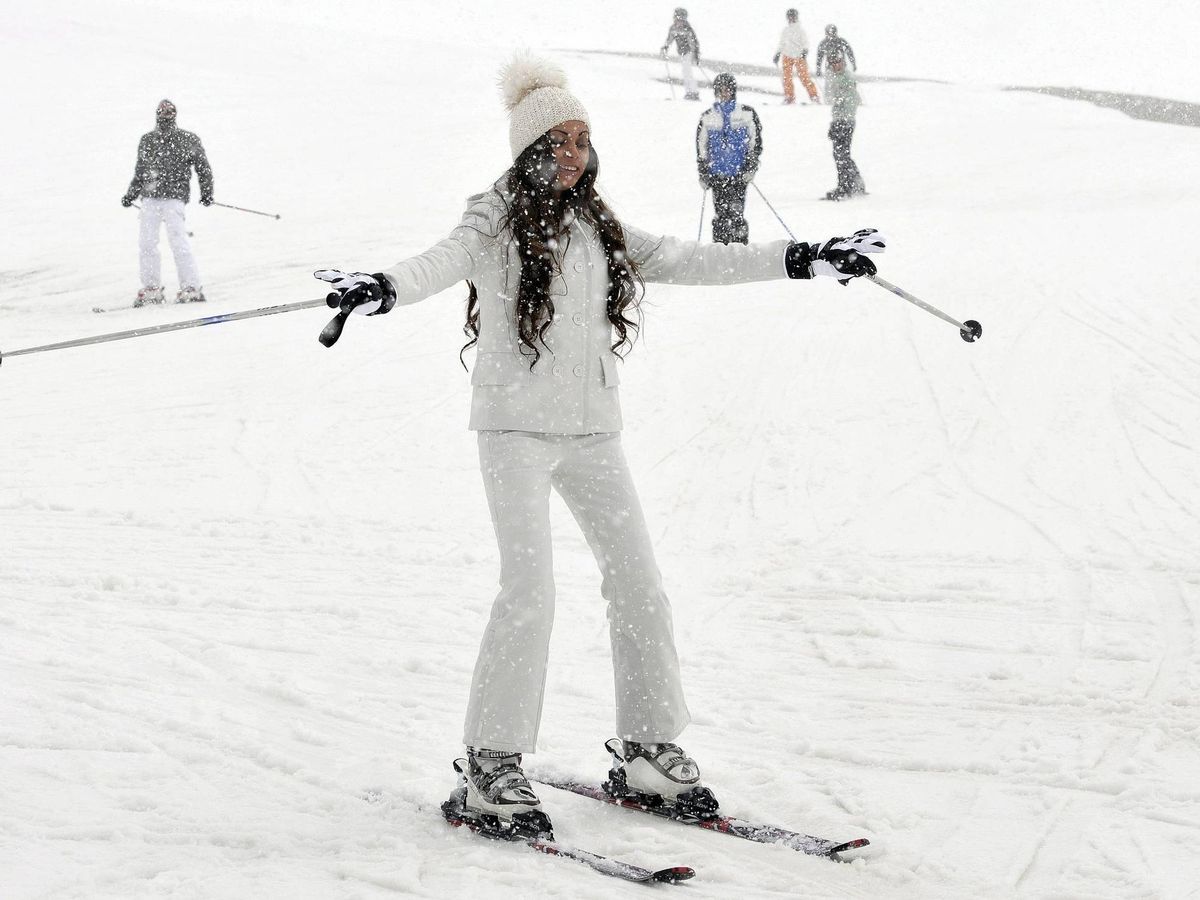 Foto: Una esquiadora, en Ischgl. (EFE)