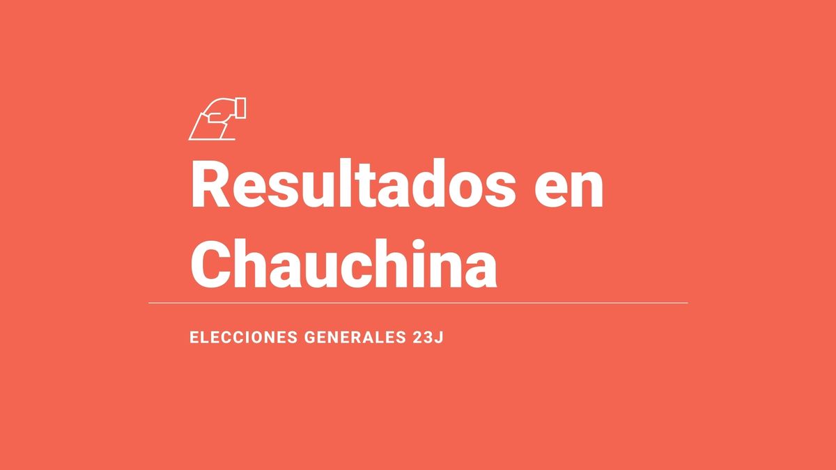 Votos, escaños, escrutinio y ganador en Chauchina: resultados de las elecciones generales del 23 de julio del 2023