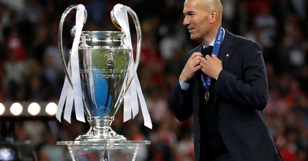 Foto: Zidane ha ganado su tercera Champions. (Reuters)