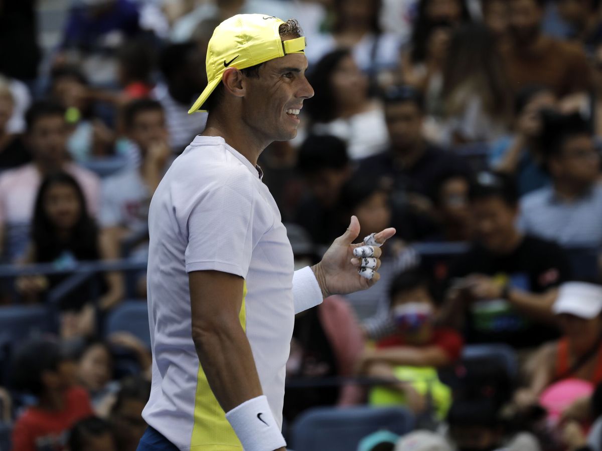 Foto: Nadal - Hijikata, partido de US Open 2022: horario y dónde verlo en directo (EFE/EPA/Foley)