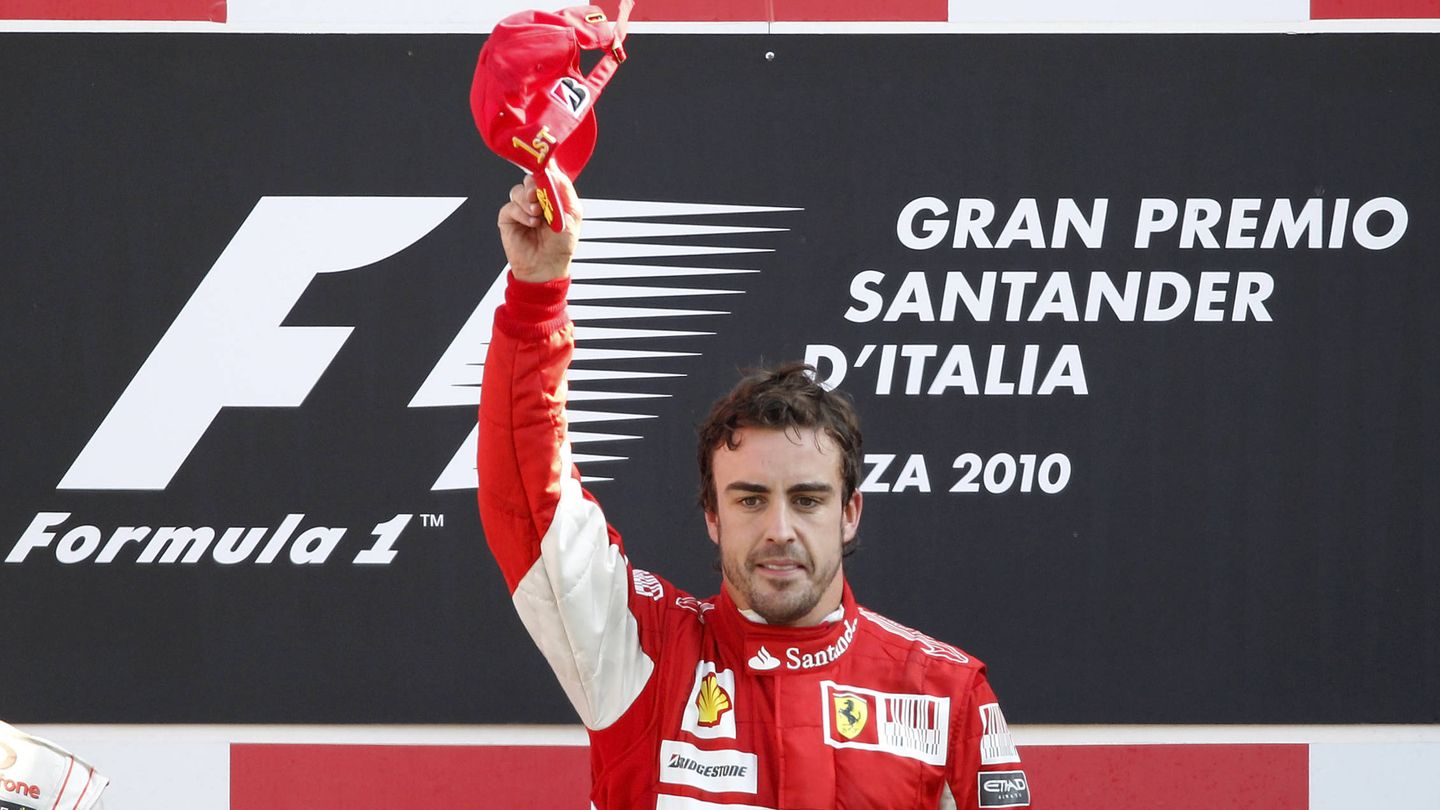El piloto español vivió alegrías y tristezas con Ferrari, pero pocas de las primeras como la victoria en el GP de Italia ante los tifos
