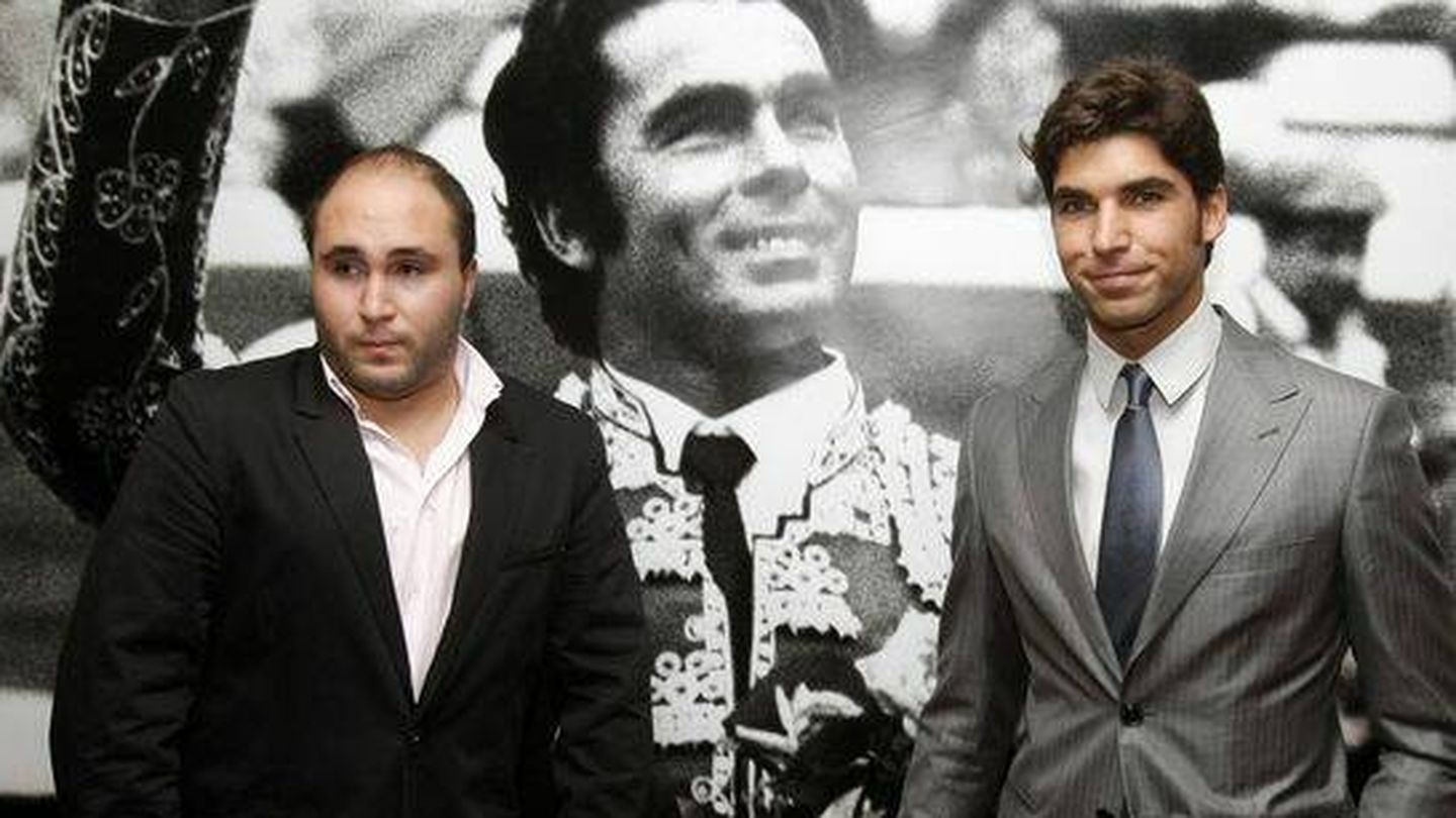  Cayetano Rivera, junto a Kiko Rivera en una imagen de archivo. (EFE)