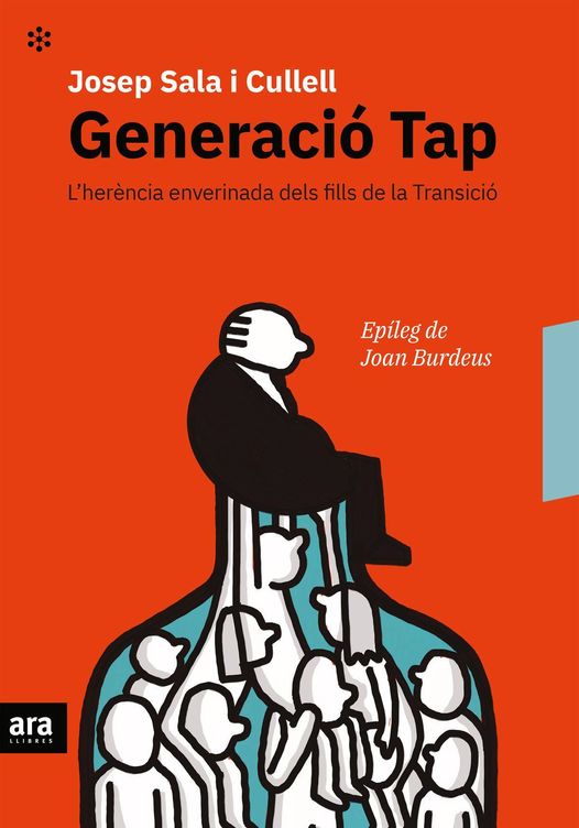 Portada del libro 'Generación Tapón', publicado en catalán por Ara Llibres.