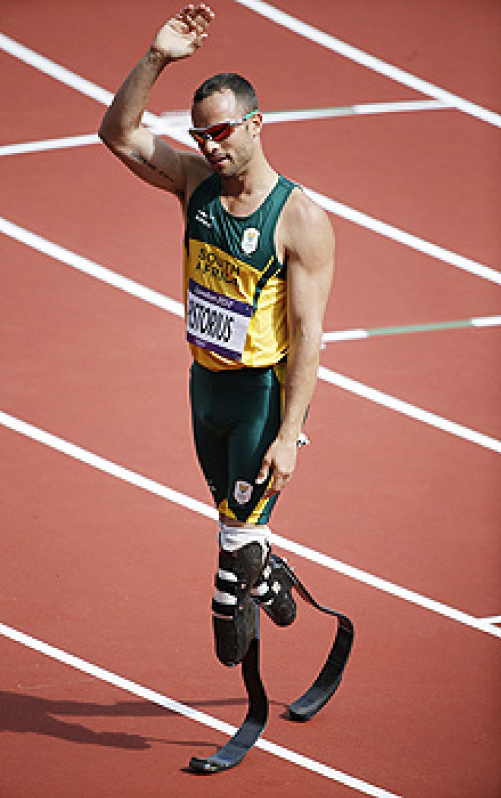 Foto: Pistorius ya es el primer atleta con prótesis en ser olímpico