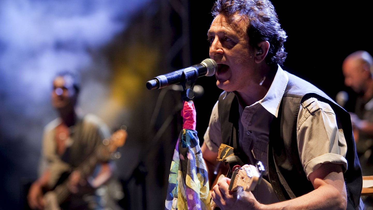 Manolo García en un concierto en Gran Canaria en el 2009. (EFE)