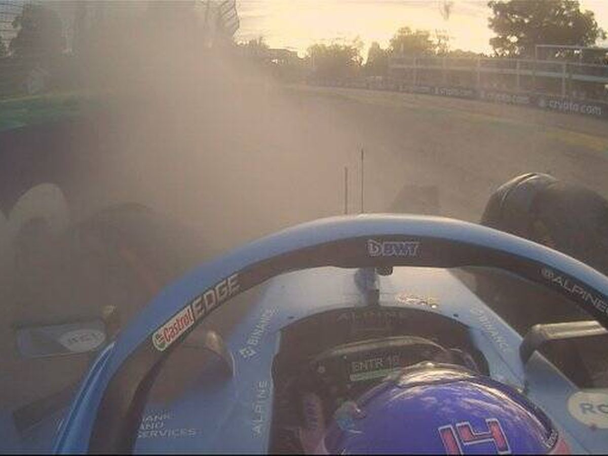 Foto: El momento en que Fernando Alonso embiste el muro de la curva 11. (Fórmula1)