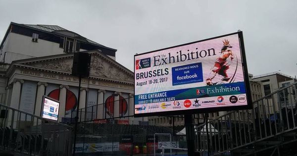 Foto: La Place de la Monnaie de Bruselas acoge este fin de semana al World Padel Tour. (World Padel Tour)