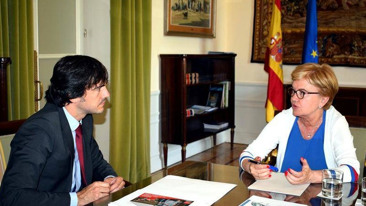 Rafael González se reúne con la comisionada del Gobierno central frente al Reto Demográfico.