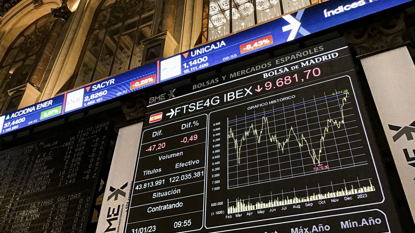 Foto: Sigue en directo toda la actualidad de la bolsa del Ibex 35 y las últimas noticias de Wall Street. (EFE)