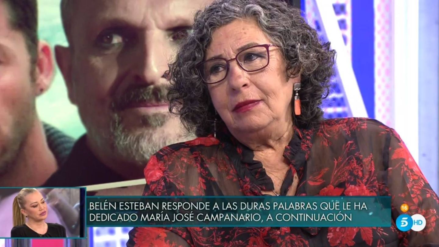 La madre de Nacho Palau, en 'Sábado Deluxe'. (Telecinco).