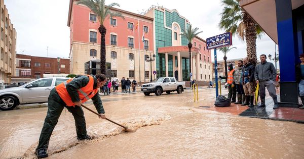 Foto: Inundaciones en Murcia.