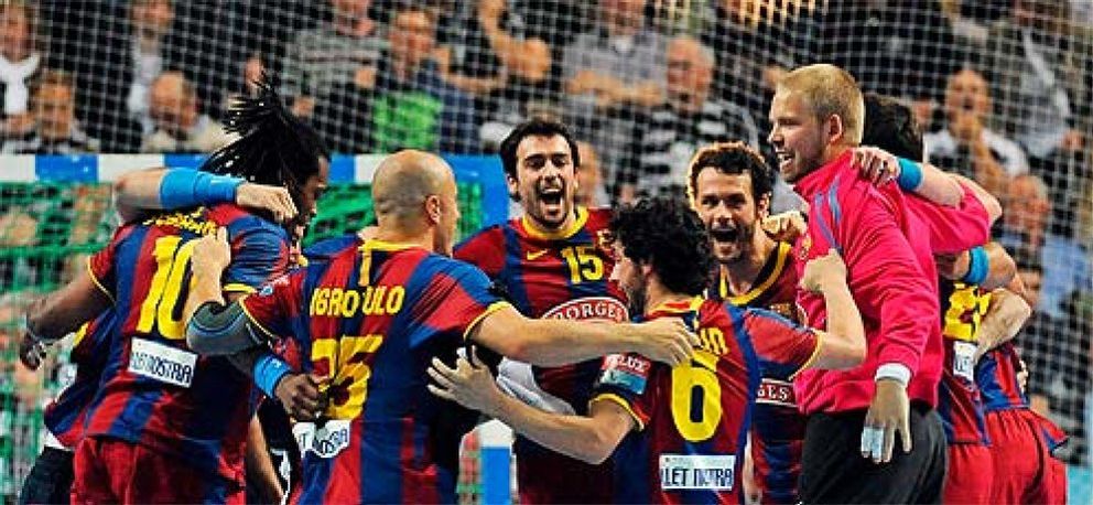 Foto: El Barça se adjudica el título más disputado de la Liga Asobal
