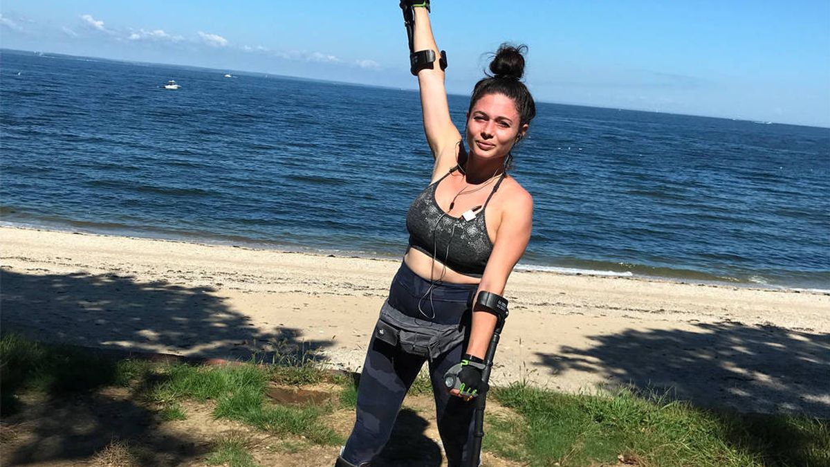 Un violador casi la deja paralítica y ahora correrá la Maratón de Nueva York