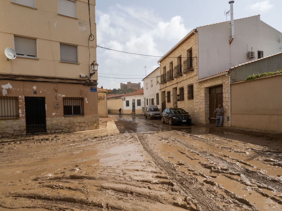 Foto: Las calles de la localidad de Belmonte (Cuenca) en una fotografía del pasado cinco de septiembre. (EFE/José Del Olmo)