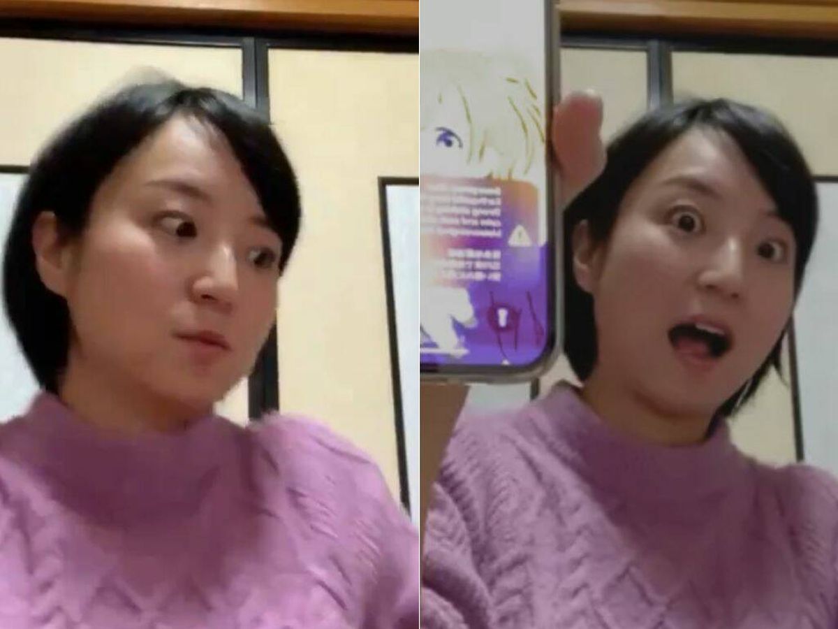 Foto: Una 'influencer' japonesa graba en directo el terremoto y enseña lo bien que funciona el sistema de alertas móvil (Twitch.tv/@shiori_japan1)