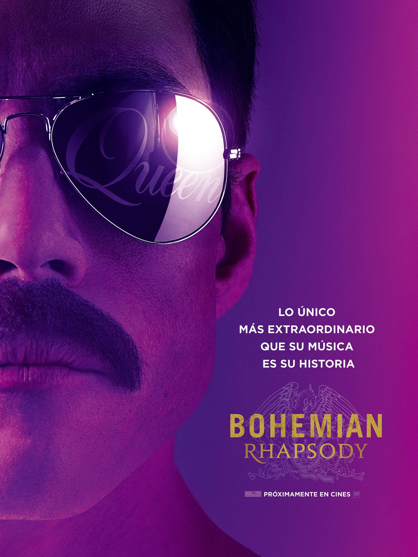 Cartel de 'Bohemian Rhapsody'.