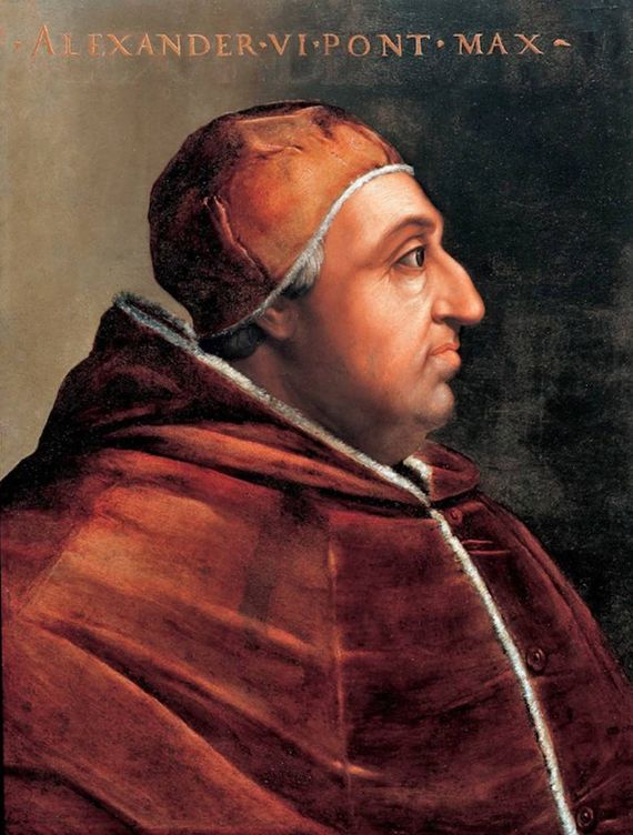 El Papa Alejandro VI. (Wikipedia)