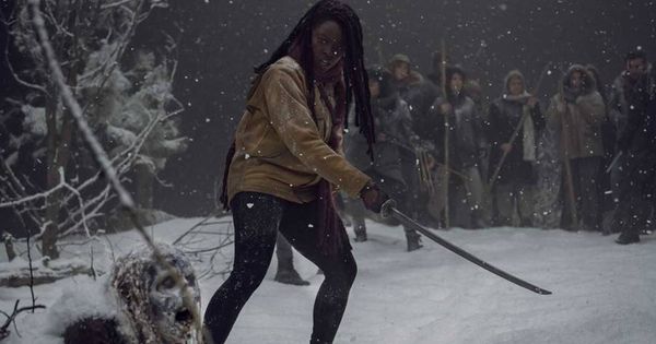 Foto: Michonne en 'The Walking Dead'. (AMC)