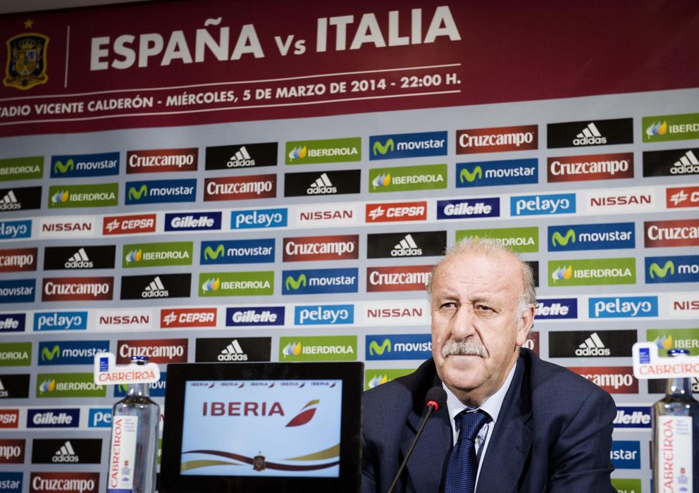 Foto: Vicente del Bosque espera que la final de la Copa del Rey no genere enfrentamientos entre los jugadores de la Selección.