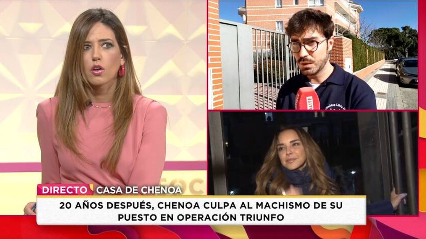 La presentadora de 'Socialité', Nuria Marín. (Mediaset)