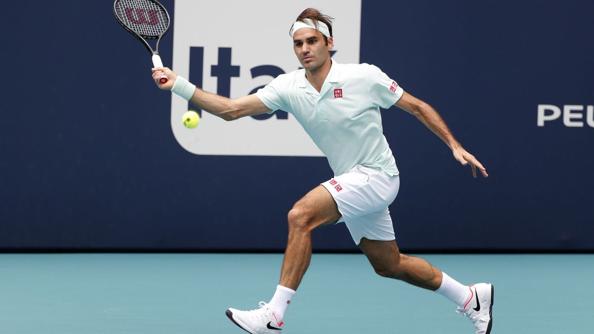 Roger Federer aplasta al gigante Isner en la final del Masters de Miami