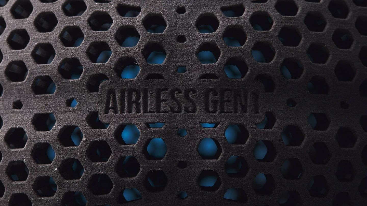 Detalle de la marca Airless Gen 1. (Wilson)
