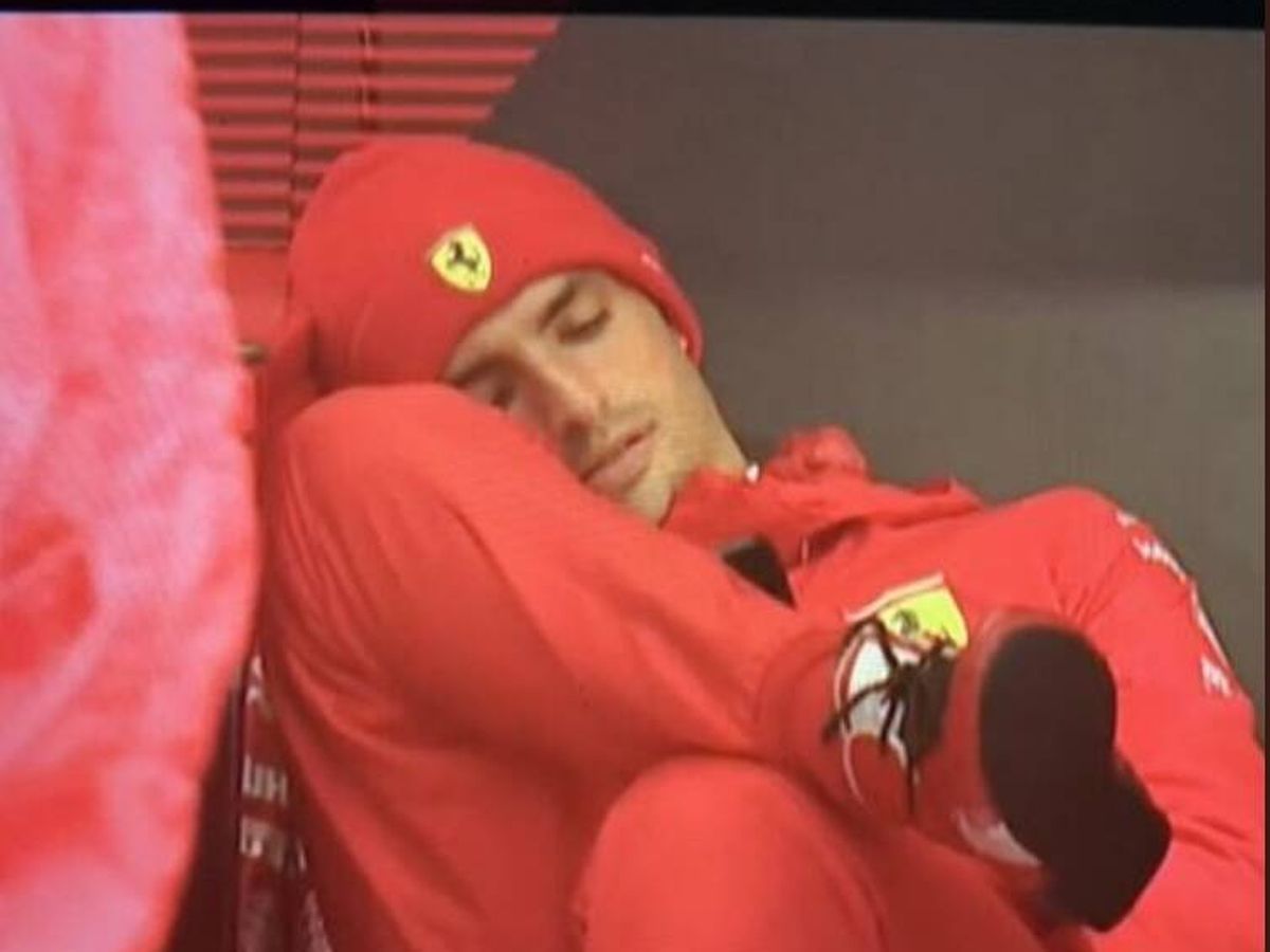 Foto: Carlos Sainz, durante el GP de Bélgica.