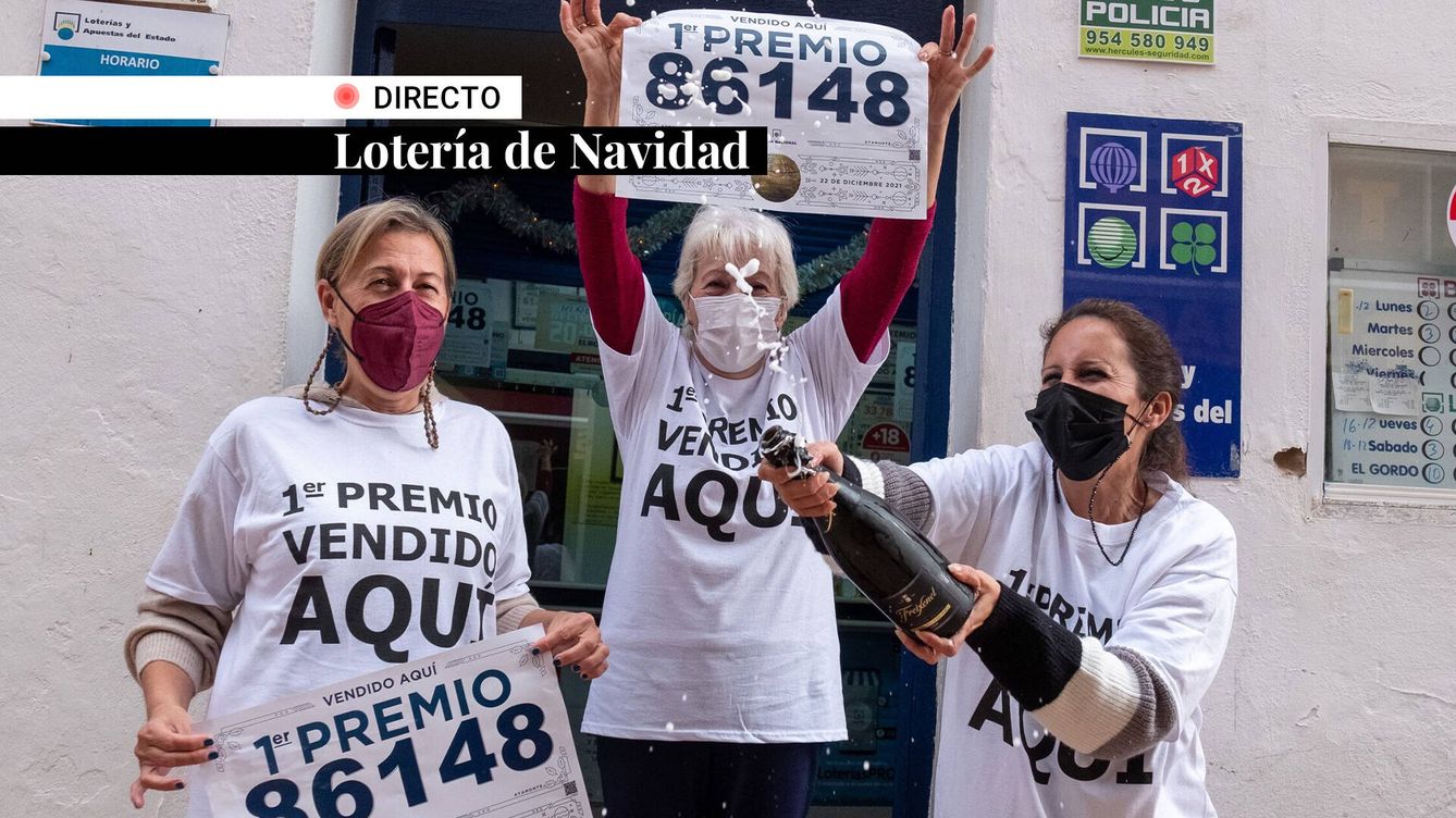 Foto: Lotería nacional 2021. (EFE/Julián Pérez)