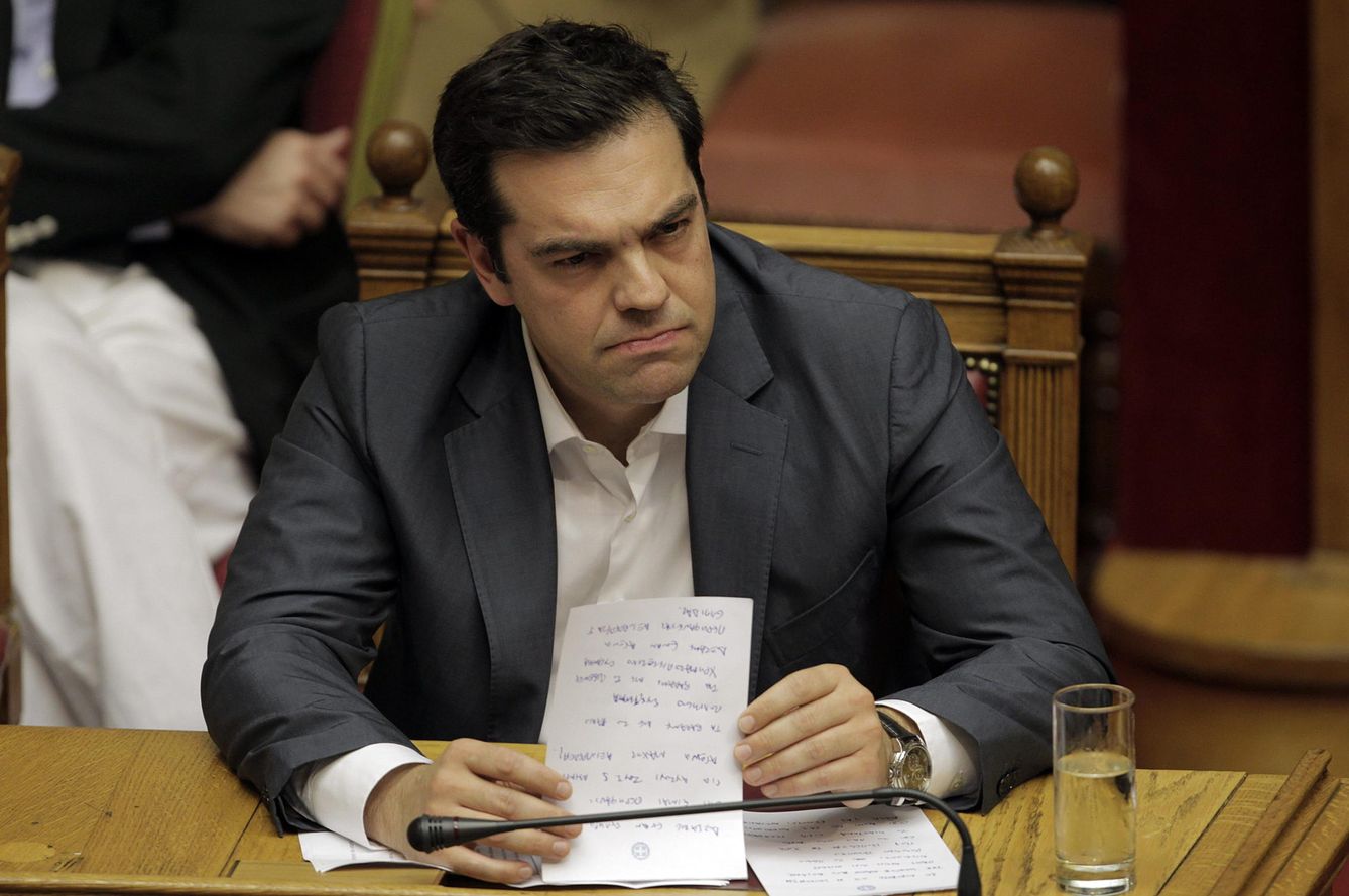 Syriza presenta su propuesta al parlamento griego. (Efe)