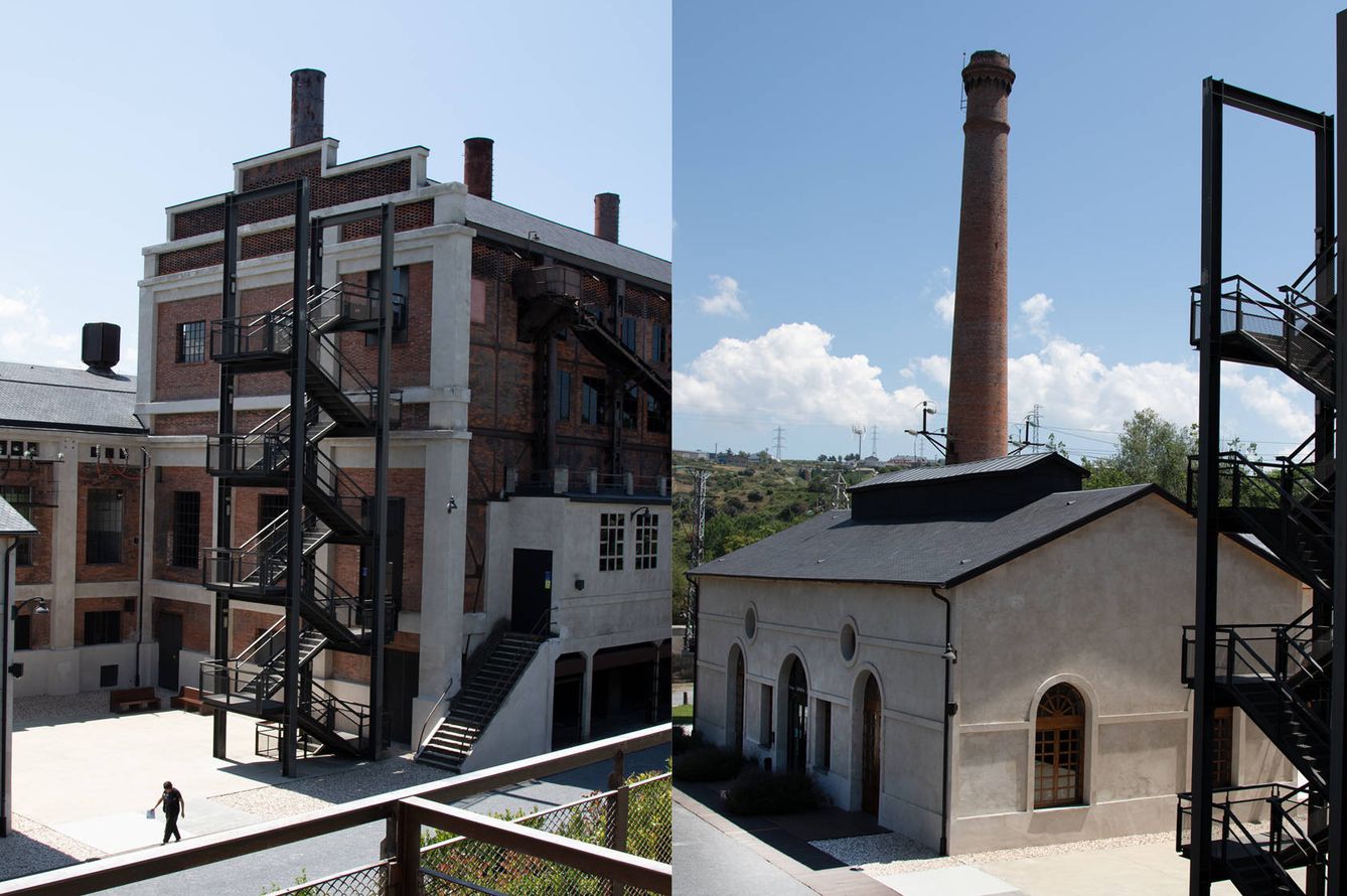 Los dos edificios del Museo de la Energía. (Patricia Seijas)