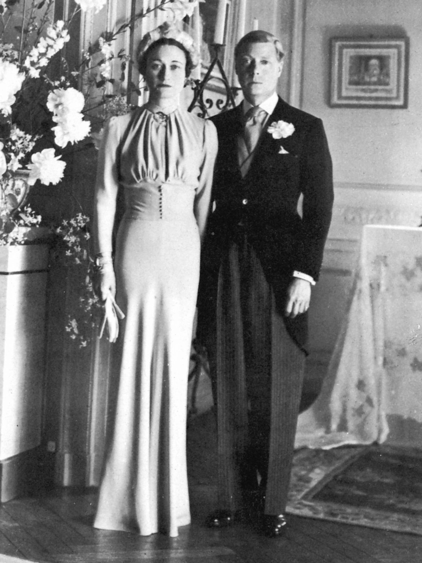 La boda del duque de Windsor, como se conoció a Enrique VII, y Wallis Simpson. (Cordon Press)