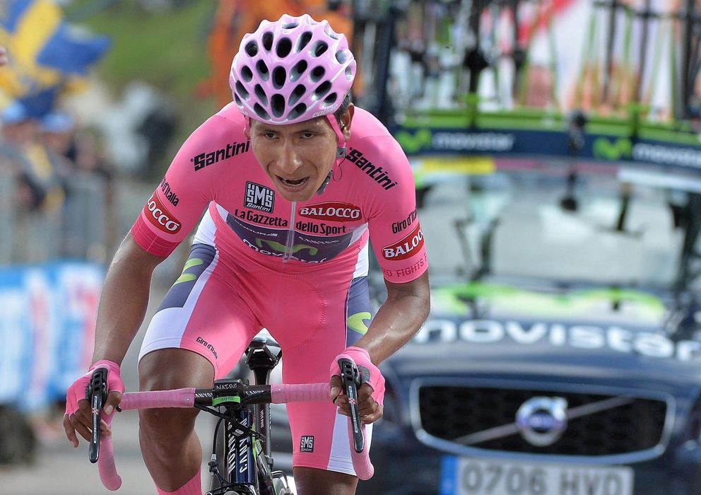 Foto: Nairo está a sólo un paso de ganar el Giro de Italia.