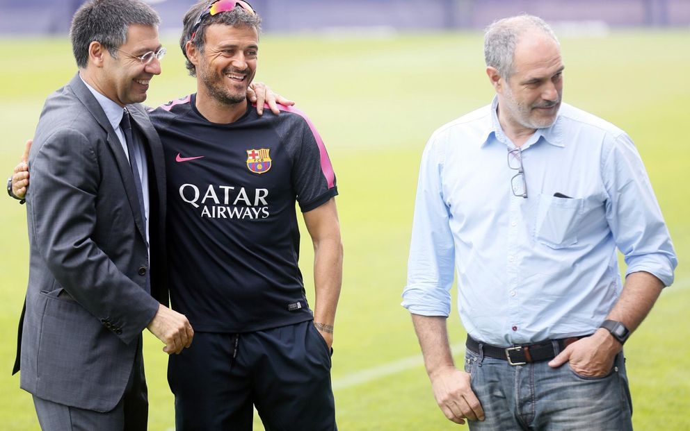 Luis Enrique humilla, Bartomeu asesta... y el Barça ya ha contactado con Monchi