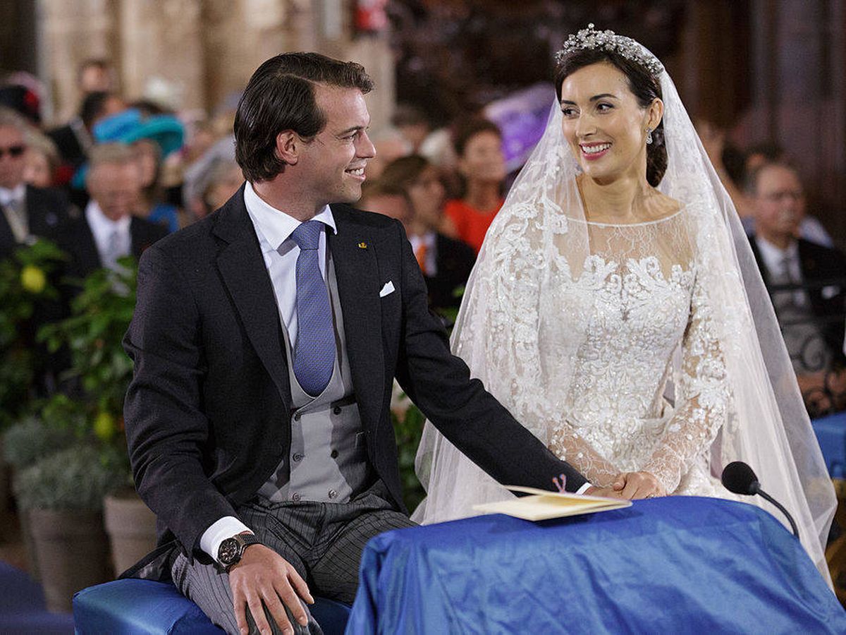 Foto: La boda de Félix y Claire de Luxemburgo, en 2013. (Getty)