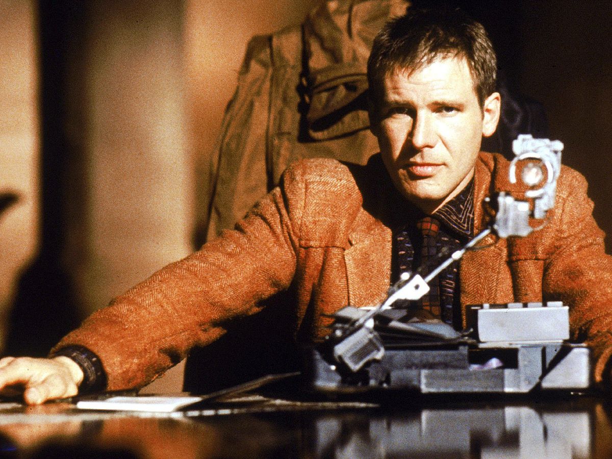 Foto: 'Blade Runner', donde el personaje de Harrison Ford detecta y caza "replicantes".