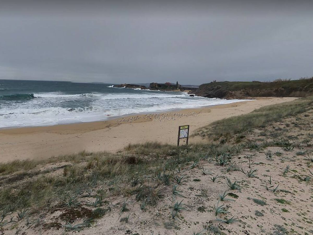 Foto: Playa de Los Foxos, en Coaña. (Google Maps)