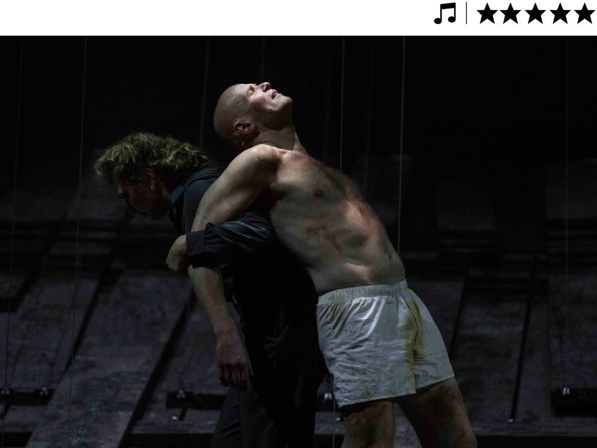 Foto:  El barítono danés Bo Skovhus, en una escena de 'Lear'. (Elisa Haberer)