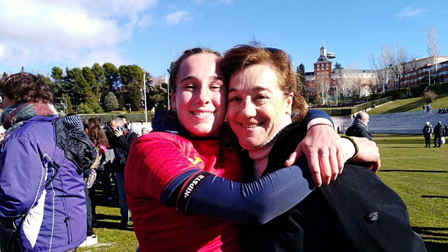 Álbum: Blanca Fernández y su amor por el rugby