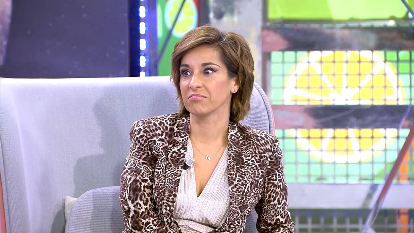 Adela, presentadora de 'Sálvame'. (Mediaset)