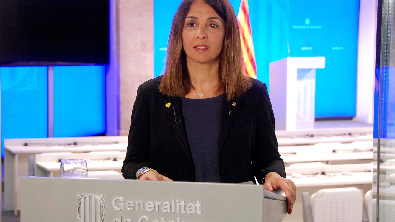 Foto: La consellera de Presidencia catalana, Meritxell Budó. (EFE) 