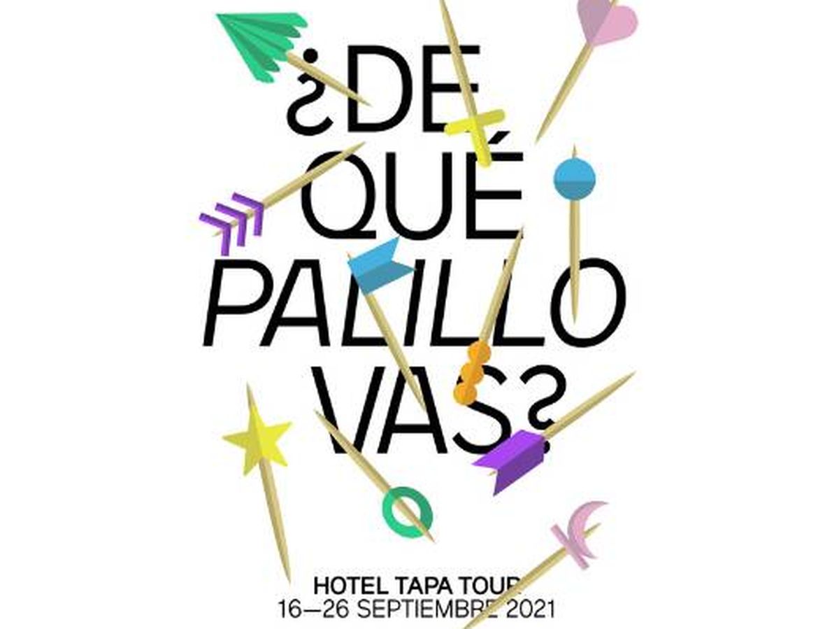 Foto: ¿De qué palillo vas?, lema de Hotel Tapa Tour.