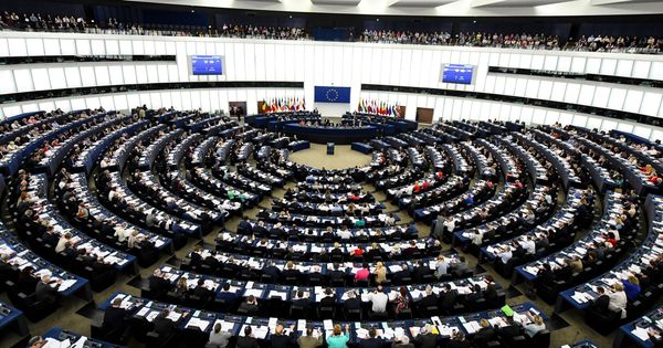 Foto: Pleno del Parlamento Europeo de Estrasburgo. (EFE)