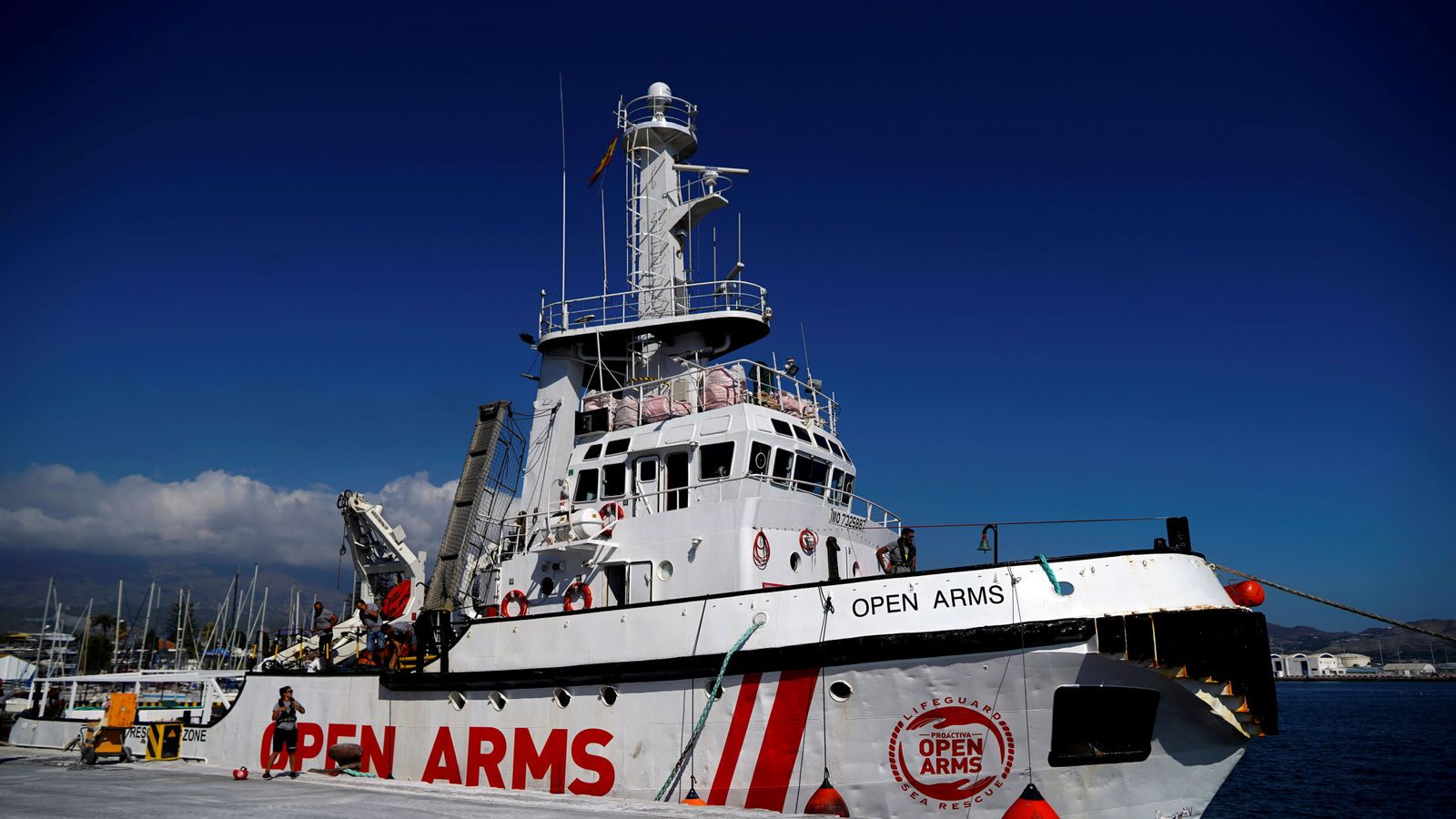 Foto: Foto de archivo de la nave Open Arms. (Reuters)