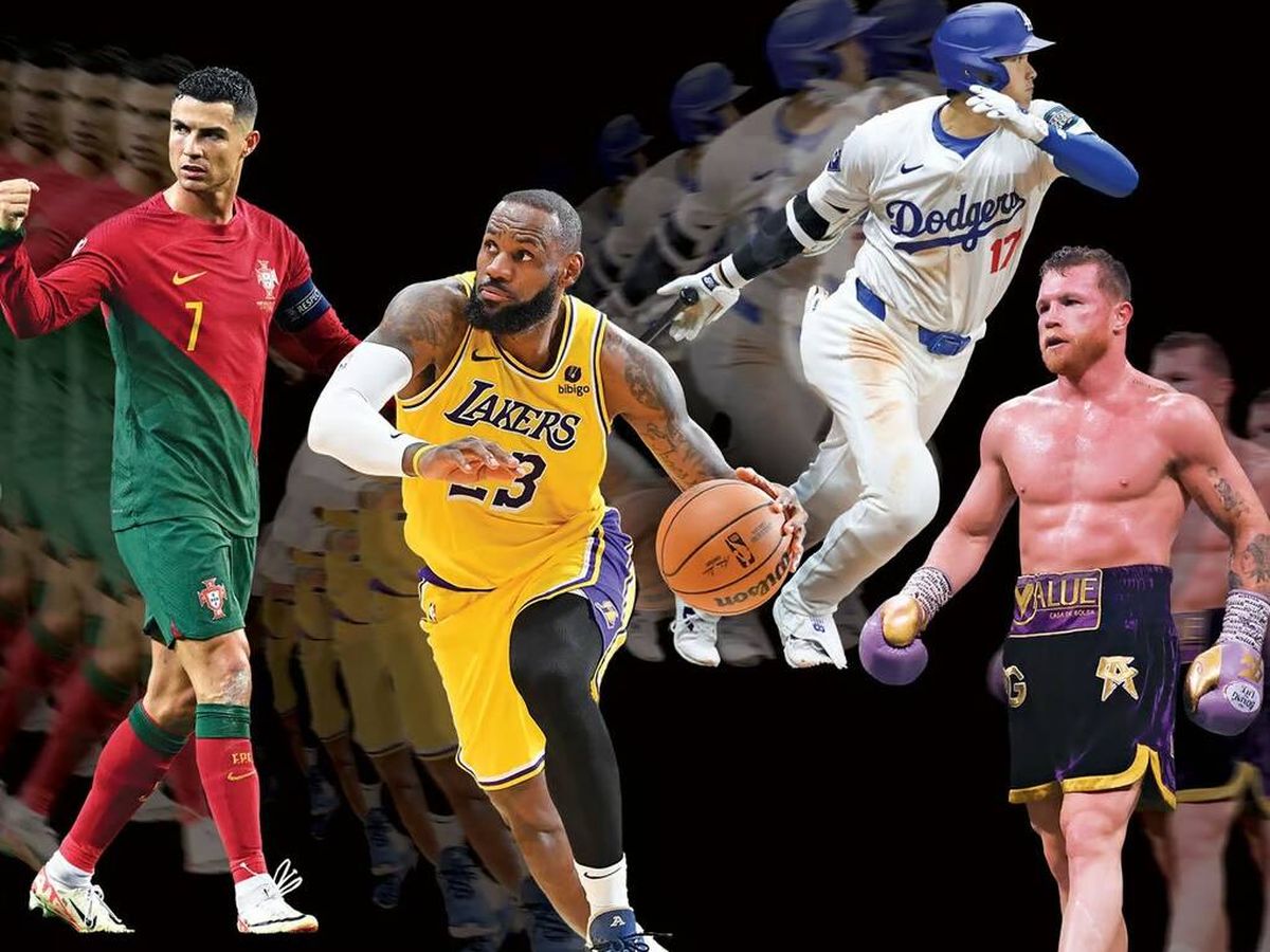 Foto: Imagen de algunos de los deportistas mejor pagados en la lista Forbes (FORBES).