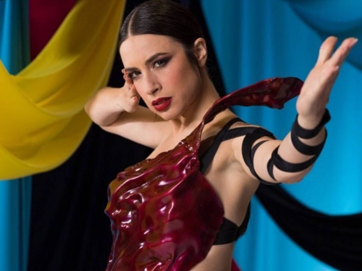 Foto: Blanca Paloma, con el look de arquera de Eurovisión. (Instagram/@eurovisiontve)